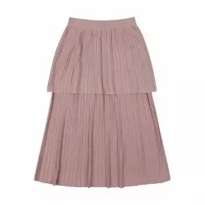 [하프클럽/미센스]플리츠 캉캉 니트스커트_MB19KSMD03Z