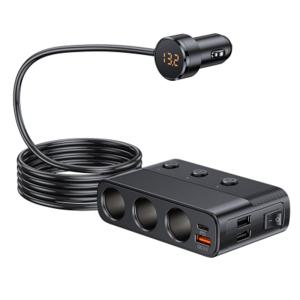 24V 화물차용 시가잭충전기 PD QC3.0지원 3구확장 시거포트