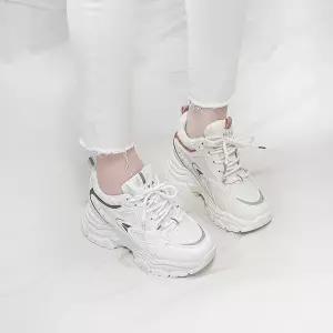 비코 키높이 메쉬 스탠딩 치어리더 통굽 스니커즈 8cm