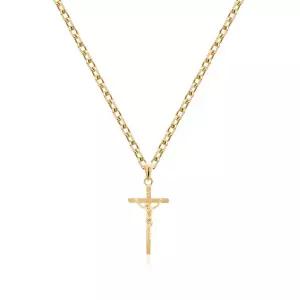 [비앤비골드] 14K 심플스틱 십자고상 십자가 펜던트 SHP38391