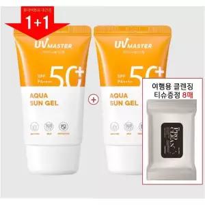 [롯데백화점]토니모리 (1+1) 유브이 마스터 아쿠아 선젤 (클렌징티슈 증정)_대전