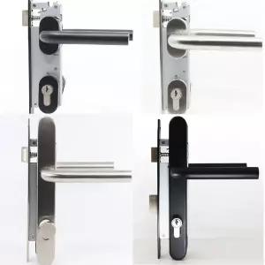 모티스락 폴딩도어손잡이 시스템도어핸들 모티스세트 방문손잡이 일체형 분리형 탑그린