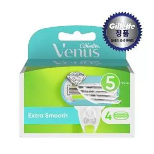 [질레트]질레트 비너스 엑스트라 스무스  면도날 4개입