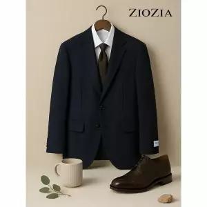 [하프클럽/지오지아]솔리드 네이비 미라클 정장자켓 (ABC2SB1201_MNV)