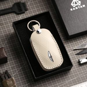 제네시스 호환 GV60 GV70 GV80 G80 G90 페이스리프트 가죽 스마트 키 케이스