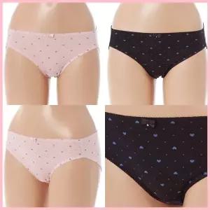 (105사이즈까지)가격인하 하트리본 데일리 면스판 여성팬티PT8301