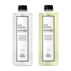 블루인쇼어 대용량 디퓨저 리필액 1L 2개 방향제 실내용 인테리어 10가지향