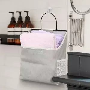 린넨 걸이 보관백 카키 WC66F64