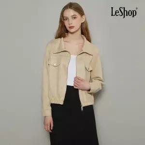 [롯데백화점]르샵 스웨이드 투웨이 집업 자켓 (BO7JK021A)