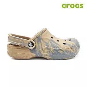 [크록스][크록스 정품] 바야 라인드 마블드 클로그 공용 털샌들 208333-2ZM