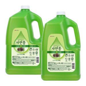 (엘지생활건강)자연퐁 솔잎 리필 3.04L x 2개