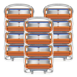 [호환] 질레트 5중날 교체 리필 면도날 퓨전 프로쉴드 프로글라이드 파워 매뉴얼 12입