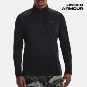 [롯데백화점]언더아머 남성 UA Tech ½ 집 긴팔 1328495-001