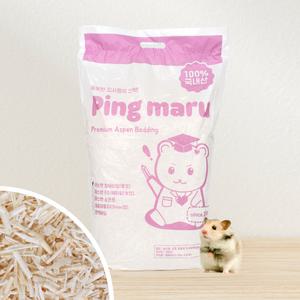 엠텍 아스펜 베딩 1kg 은사시 국내산 중포장 햄스터