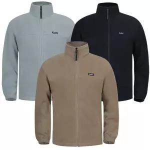 [디바옴므] 세미 오버핏 플리스 보아털안감 후리스 자켓 점퍼