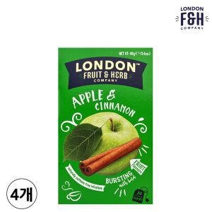 런던프룻허브 애플시나몬 2g 20티백 x 4개