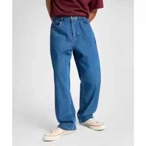 CONVERSE 오픈 헴 배기 데님 바지 메드 라이트 인디고 10027289-A01 267964