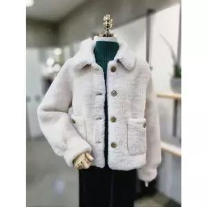 [갤러리아] ABFZ 셔츠카라 양털 포켓 자켓(ABZ1QF02)