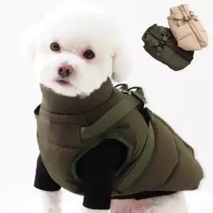 강아지 패딩 하네스 조끼 겨울옷 소형견 중형견 대형견
