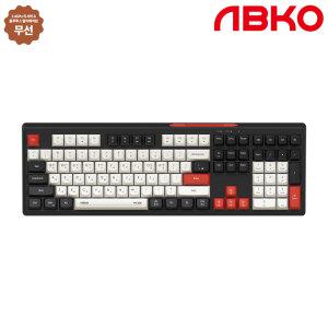 앱코 MK108W 무선 블루투스 저소음 멤브레인 키보드 블랙