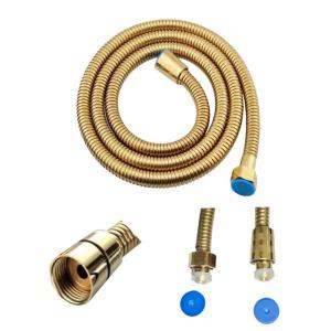 고급 금색 골드 샤워기 샤워 호스 줄 1.5미터 E