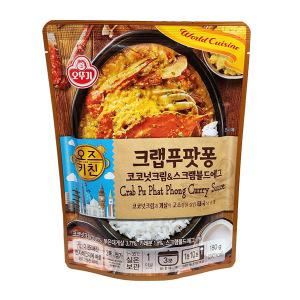 (무)오뚜기 오즈키친크랩푸팟퐁카레180gX14개(B)