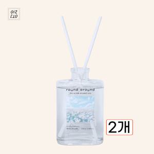 라운드어라운드 포레스트 센티드 디퓨저 화이트대즐향 100ml 2개(업그레이드 변경 상세참조