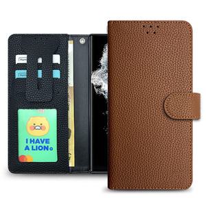 아이폰16 15 프로 맥스 플러스 갤럭시S25 S24 울트라 A16 A55 A35 A25 A15 캐슬 소가죽 다이어리 케이스