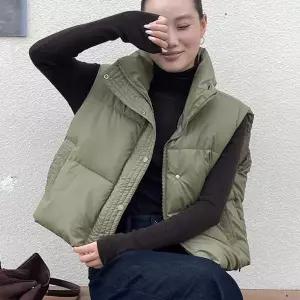 [셀러허브]여자 베스트 방한 FW 숏패딩 탱크 조끼 패딩 (S28815225)