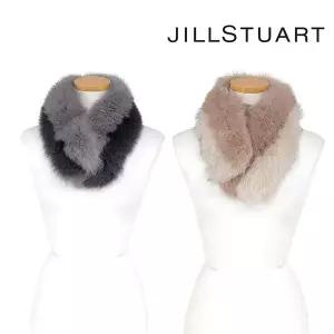 [질바이질스튜어트][질스튜어트] JILLSTUART 투미니폭스 집개 퍼 머플러