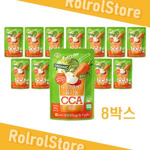 홀베리 아침엔클렌즈유기농CCA주스 8박스(80g, 총112포)+광동쌍화진액 4박스