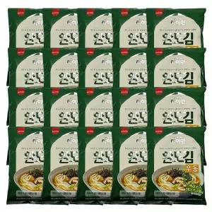 삼립 하이면 완도김우동 1박스 (20개입)