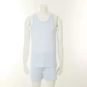 [갤러리아] [남]면100% 선염체크 런닝 트렁크팬티세트(VMV4091/N_BU)