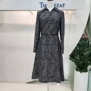 [더아이잗]브이넥 메탈 트위드원피스 IMAA0OP02_JJ