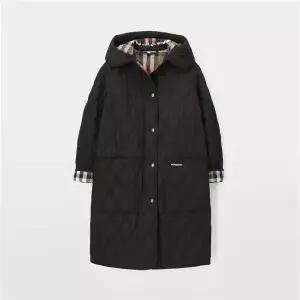 [버버리]파크게이트 퀼팅 롱 후드 자켓 블랙 8084209 103951073
