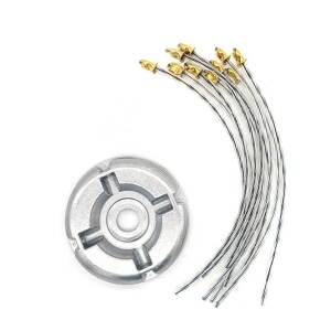 ES 예초기 와이어 세트 알루미늄 원판 효자 줄날 벌초 거치식 초경량 강철 10P 예초기날