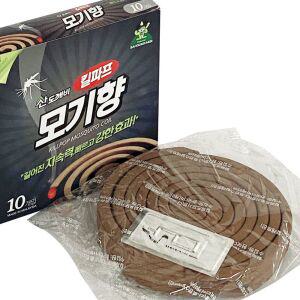 모기 향 킬파프 10개입 약 방지 연소기 기피제 야외활동 벌레 용품