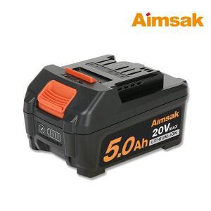 아임삭 18V 5.0Ah 리튬이온 배터리 신형 B50L18EF