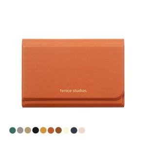 [무케] 페니체_네임카드월렛  9colors) 방수 가죽 명함 보관함