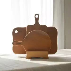 아트박스/홀린 마호가니 수제 통원목 하드우드 도마 플레이팅 4종 A