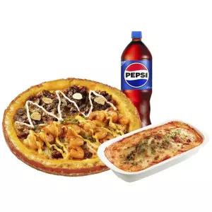 미스터피자 새우천왕M+오븐스파게티+콜라1.25L