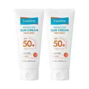 바세린 모이스처 선크림 150ml, 2개