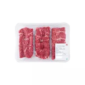 한우한판모둠구이600g (등심,채끝,부채)