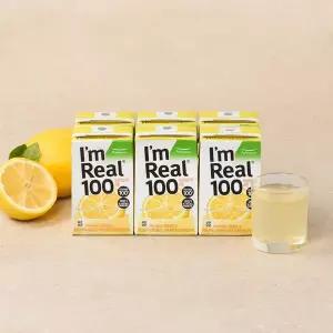 풀무원 아임리얼100 레몬_140ML*6입