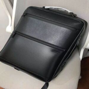 쌤소나이트레드 남자 슬림백팩 직장인 비즈니스 15인치노트북가방 가죽백팩 HANFOI