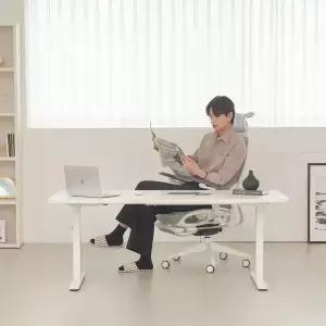 에이픽스 듀얼 모터 3단 높이조절 스탠딩 모션데스크 MD303D 1600