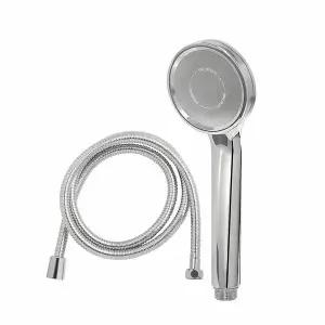 대림바스 1기능 수압상승 샤워헤드+메탈호스 2M SET
