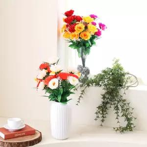 산소조화 성묘 인테리어 조화장식 윈터쟈스민 꽃다발