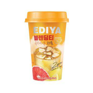 이디야 블렌딩티 유자자몽제로 250ml x 3개