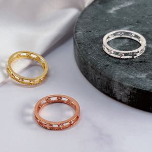 925실버 볼드 큐빅 묵주은반지 카톨릭 묵주반지 천주교 십자가은반지